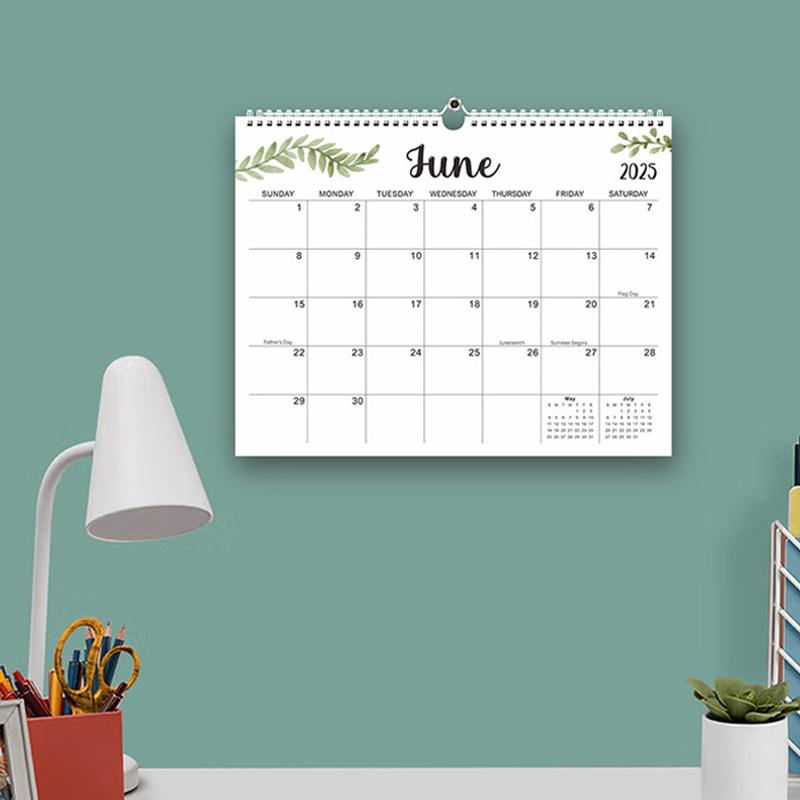 Wall Calendar 2025 Leaf Pattern Monthly Planner Coil Calendar Wall Calendar Agenda Organizer Weekly Schedule зелёный
Wall Calendar 2025 Leaf Pattern Monthly Planner Coil Calendar Wall Calendar Agenda Organizer Weekly Schedule зелёный
