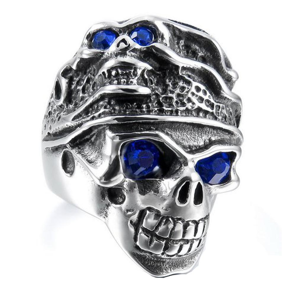 Серебряное кольцо S925 с двойным черепом, голубым глазом, мужское кольцо с сапфировым черепом, ретро-кольцо 8
Серебряное кольцо S925 с двойным черепом, голубым глазом, мужское кольцо с сапфировым черепом, ретро-кольцо 8