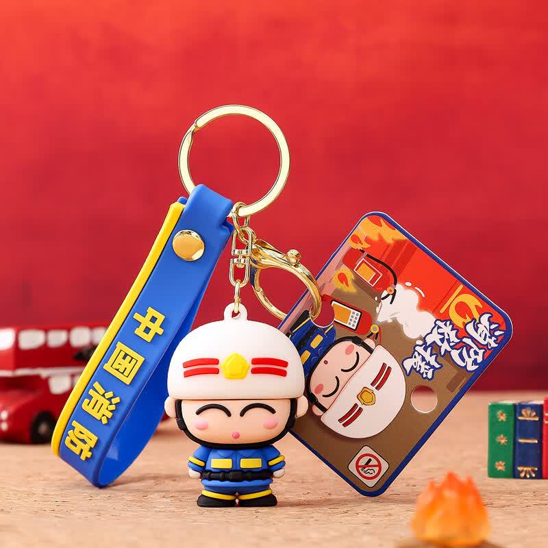 B.Y.K Firefighter PVC Keychain
B.Y.K Firefighter PVC Keychain