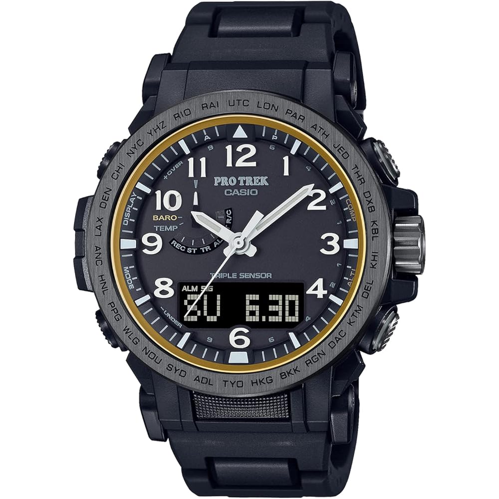 Casio Pro Trek PRW-51FC-1JF Men s Solar Radio Watch Black Biomass Plastic
Casio Pro Trek PRW-51FC-1JF Men s Solar Radio Watch Black Biomass Plastic