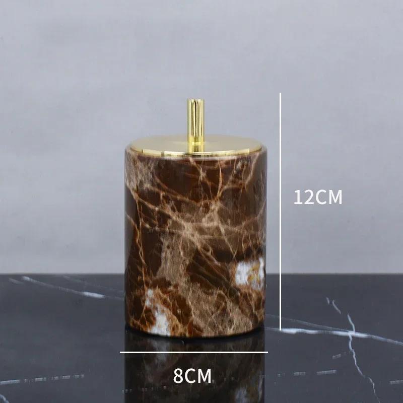 Набір для ванної кімнати Emperador Dark Natural Marble Коричневий розкішний тримач для зубної щітки Мильниця Дозатор мила Аксесуари для ванної кімнати
Набір для ванної кімнати Emperador Dark Natural Marble Коричневий розкішний тримач для зубної щітки Мильниця Дозатор мила Аксесуари для ванної кімнати