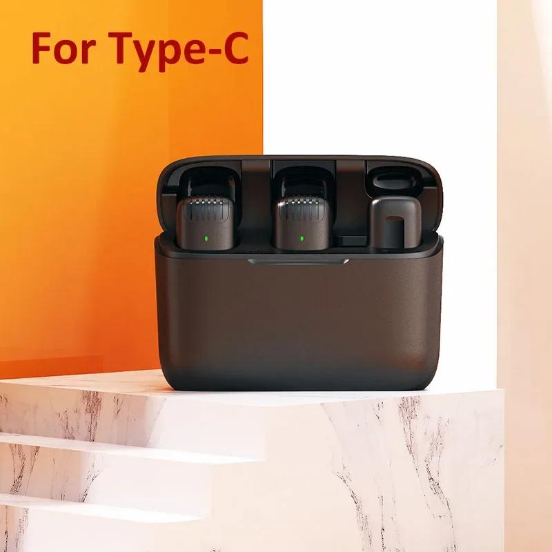 J13 2.4GHz Wireless Lavalier Microphone Transmitter and Receiver Clip Audio Video Recording Professional Mic for iOS Type-C
J13 2.4GHz Wireless Lavalier Microphone Transmitter and Receiver Clip Audio Video Recording Professional Mic for iOS Type-C
