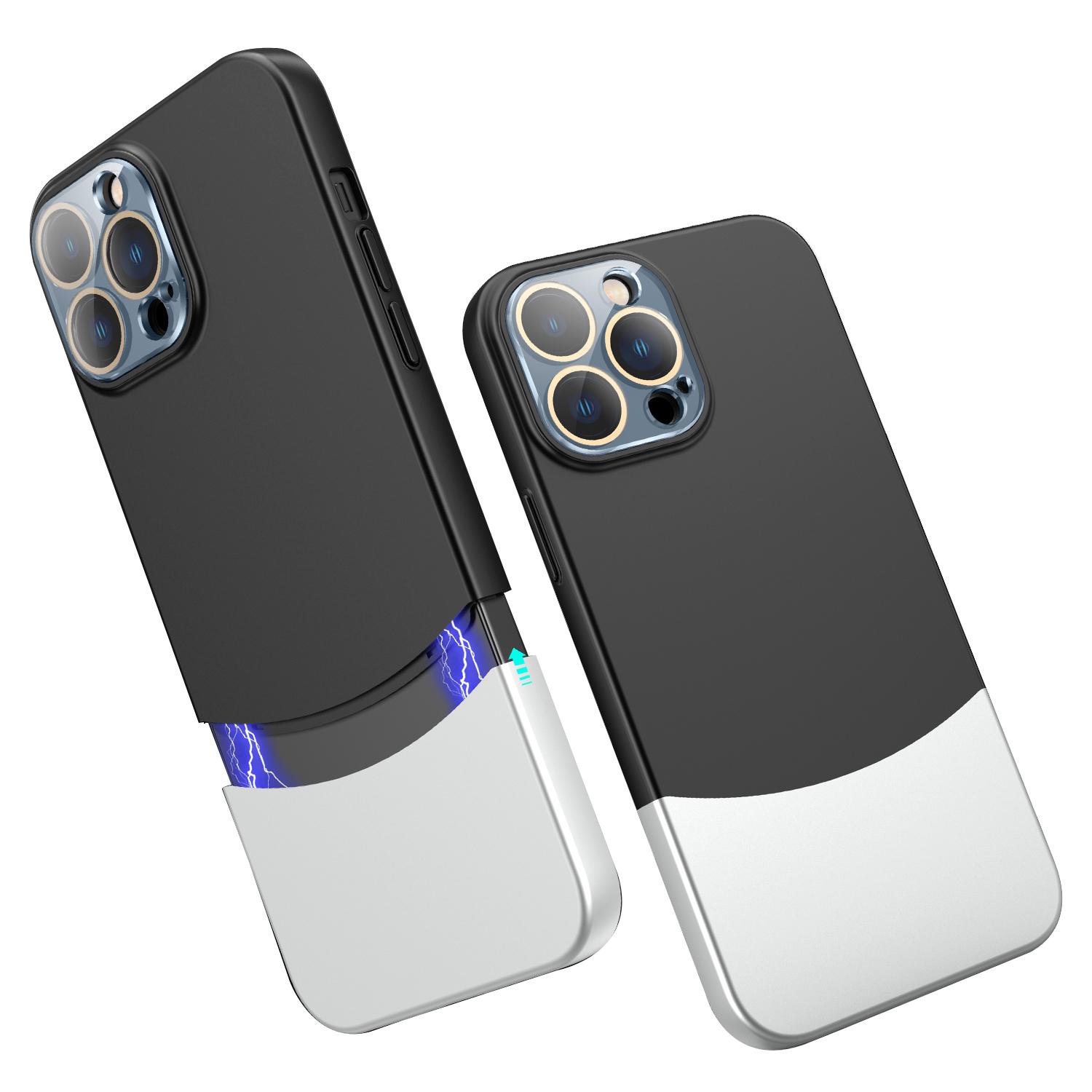 For iPhone 15 Pro Phone Case Splicing Colors Detachable 2-In-1 PC Phone Cover with Glass Lens Film Black
For iPhone 15 Pro Phone Case Splicing Colors Detachable 2-In-1 PC Phone Cover with Glass Lens Film Black