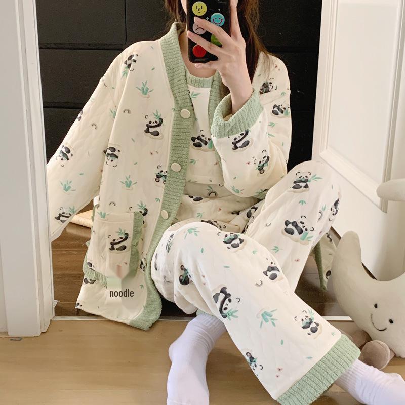 Air Cotton Maternity Pajamas Set – 3-Piece for Pregnancy, Postpartum, and Lactation in Spring, Autumn, and Winter L
Air Cotton Maternity Pajamas Set – 3-Piece for Pregnancy, Postpartum, and Lactation in Spring, Autumn, and Winter L