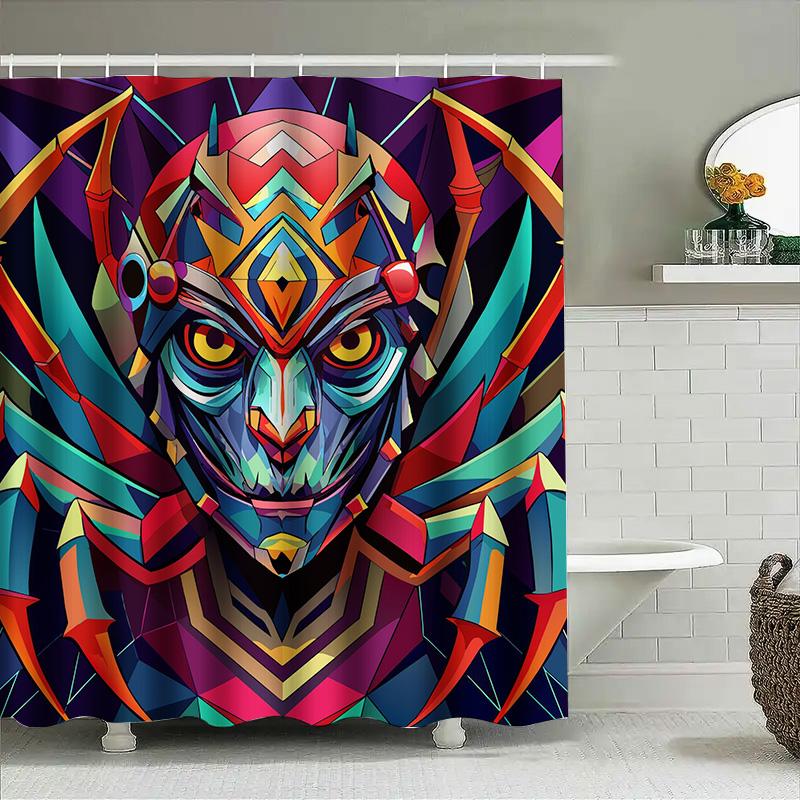 Tuniu Geometric Tribal Shower Curtain Abstract Psychedelic Art Colorful Wall Decor Bathroom Decor W60H190(CM)-1 Pcs
Tuniu Geometric Tribal Shower Curtain Abstract Psychedelic Art Colorful Wall Decor Bathroom Decor W60H190(CM)-1 Pcs