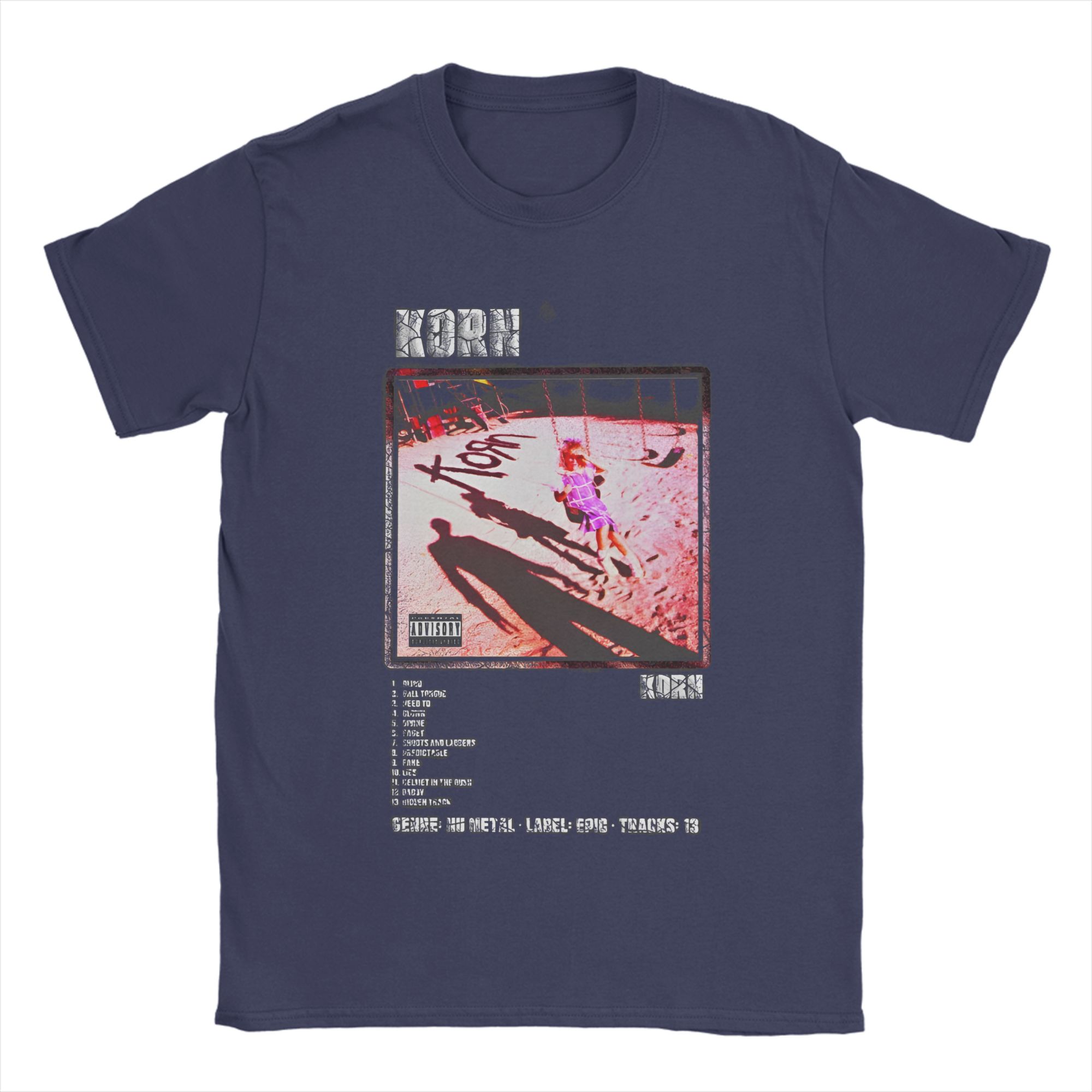 Korn Album Tracklist TShirt Unisex YK Funny T Shirts Summer Crewneck Trending Tees Printed Oversized Clothing 4XL
Korn Album Tracklist TShirt Unisex YK Funny T Shirts Summer Crewneck Trending Tees Printed Oversized Clothing 4XL