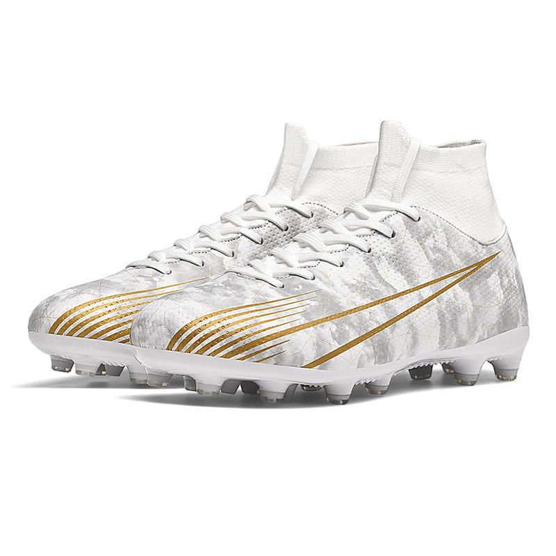 Large size high-top football shoes, youth spikes, professional training shoes, artificial grass competition sports shoes 47 білий
Large size high-top football shoes, youth spikes, professional training shoes, artificial grass competition sports shoes 47 білий