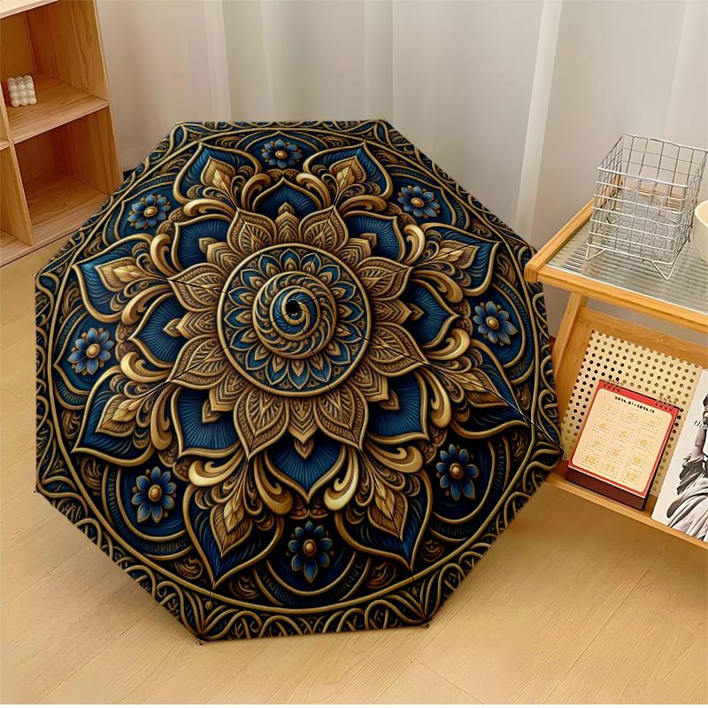 Elegant Lotus Design Theme Automatic Umbrella Compact 8-Rib Design Sturdy Construction Durable Umbrella Stylish Accessory
Elegant Lotus Design Theme Automatic Umbrella Compact 8-Rib Design Sturdy Construction Durable Umbrella Stylish Accessory
