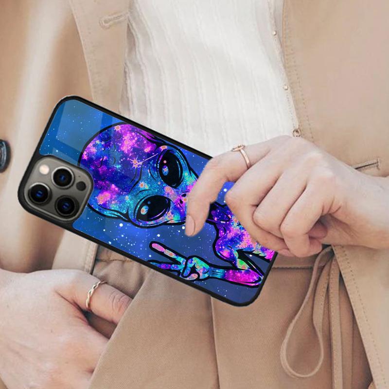 Aesthetics Cute Cartoon alien space Magnetic Phone Case For iPhone 17 Air 16 14 13 12 Pro Max 15 Plus Wireless MagSafe Cover iPhone 14
Aesthetics Cute Cartoon alien space Magnetic Phone Case For iPhone 17 Air 16 14 13 12 Pro Max 15 Plus Wireless MagSafe Cover iPhone 14