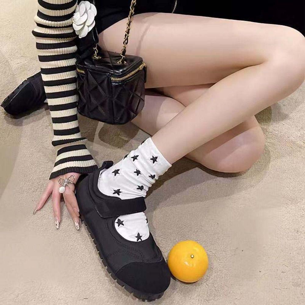 Pile Up Socks Y2k Mid Tube Star Socks Three-dimensional Summer Star Cotton Socks Fashion School белый
Pile Up Socks Y2k Mid Tube Star Socks Three-dimensional Summer Star Cotton Socks Fashion School белый