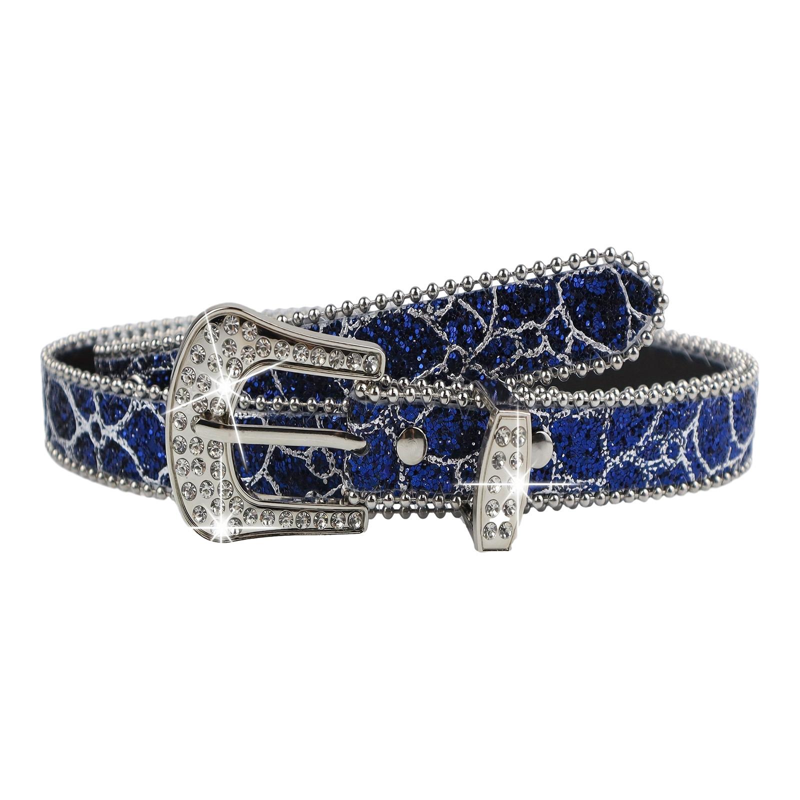 Shinning Rhinestone Belts for Y2k Girls Adjustable Pin Buckle Belt for Cowboy Cowgirl Teens Female Jeans Skirt Waistband L синий
Shinning Rhinestone Belts for Y2k Girls Adjustable Pin Buckle Belt for Cowboy Cowgirl Teens Female Jeans Skirt Waistband L синий