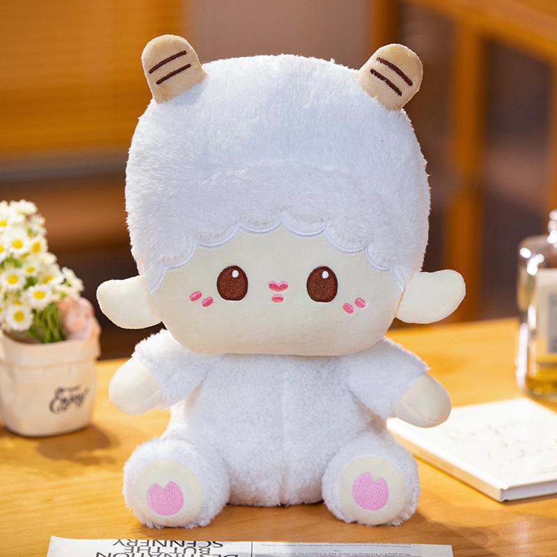 Lamb Plush Cartoon Doll White Stuffed Animal Toy For Kids Birthday Girls Gift Boy,25cm
Lamb Plush Cartoon Doll White Stuffed Animal Toy For Kids Birthday Girls Gift Boy,25cm
