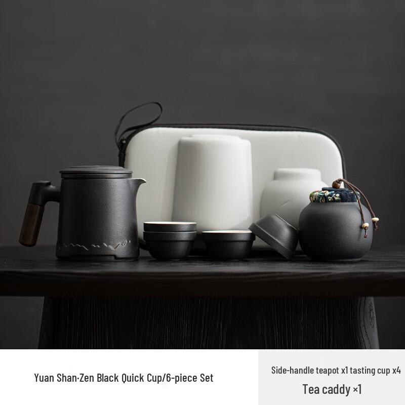 Chaxun Portable Ceramic Tea Set
Chaxun Portable Ceramic Tea Set