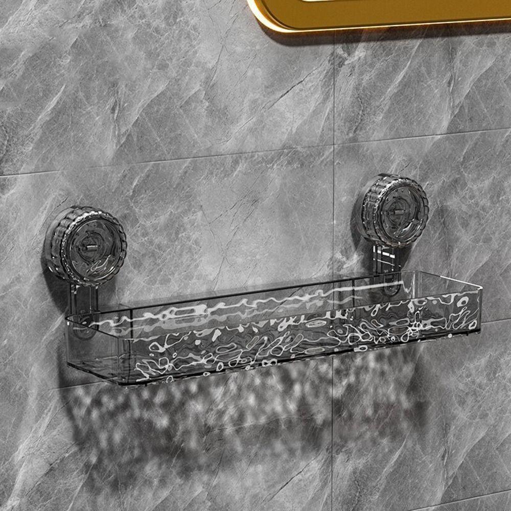 Plastic Suction Cups Shower Shelves Rectangular/Triangular Toilet Shampoo Holder for Home Grey-Rectangular
Plastic Suction Cups Shower Shelves Rectangular/Triangular Toilet Shampoo Holder for Home Grey-Rectangular