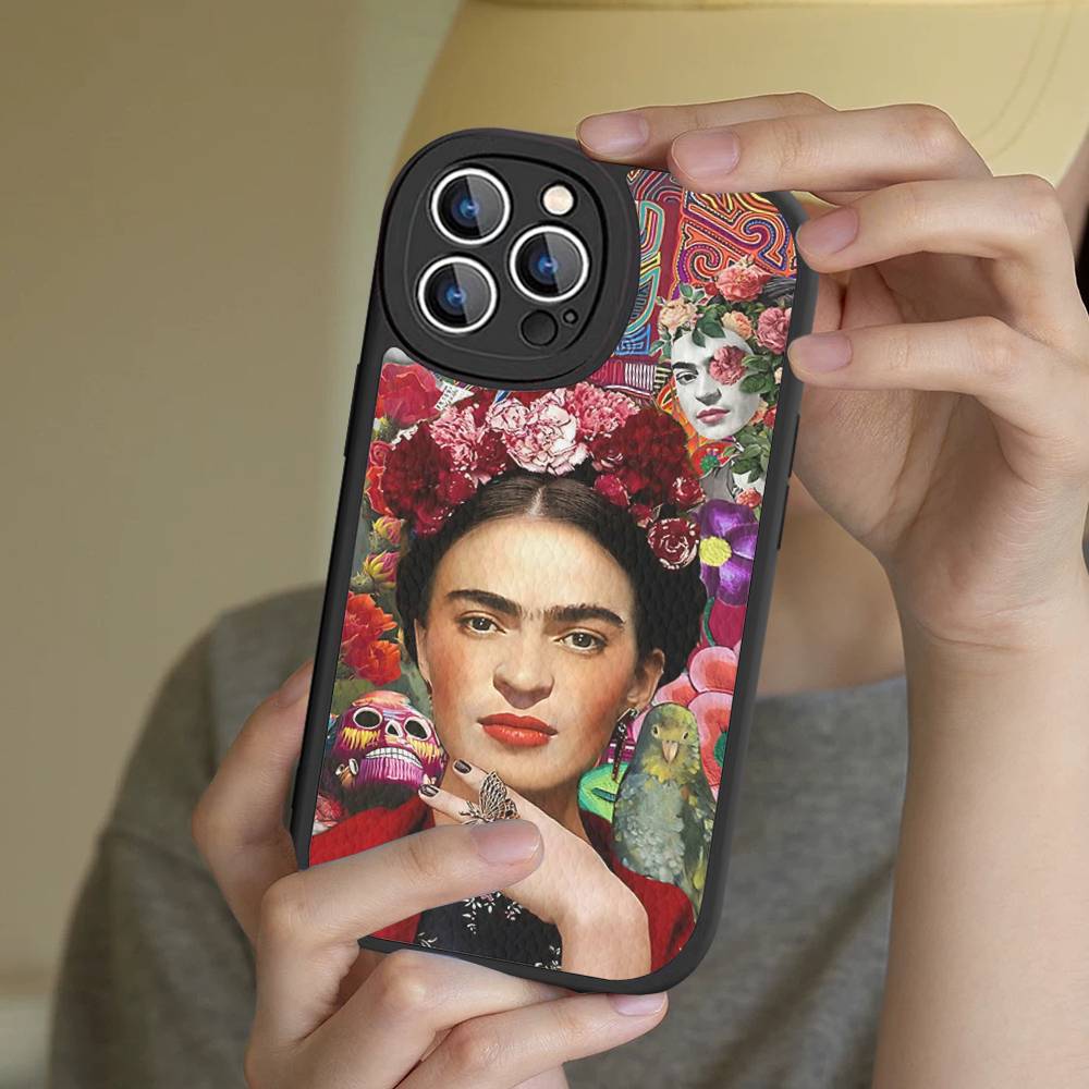 Fashion F-Frida K-KahlosS Leather Phone Case For IPhone 16 15 14 17 Pro Max 11 12 Mini Plus Soft Shell iPhone 16 pro
Fashion F-Frida K-KahlosS Leather Phone Case For IPhone 16 15 14 17 Pro Max 11 12 Mini Plus Soft Shell iPhone 16 pro