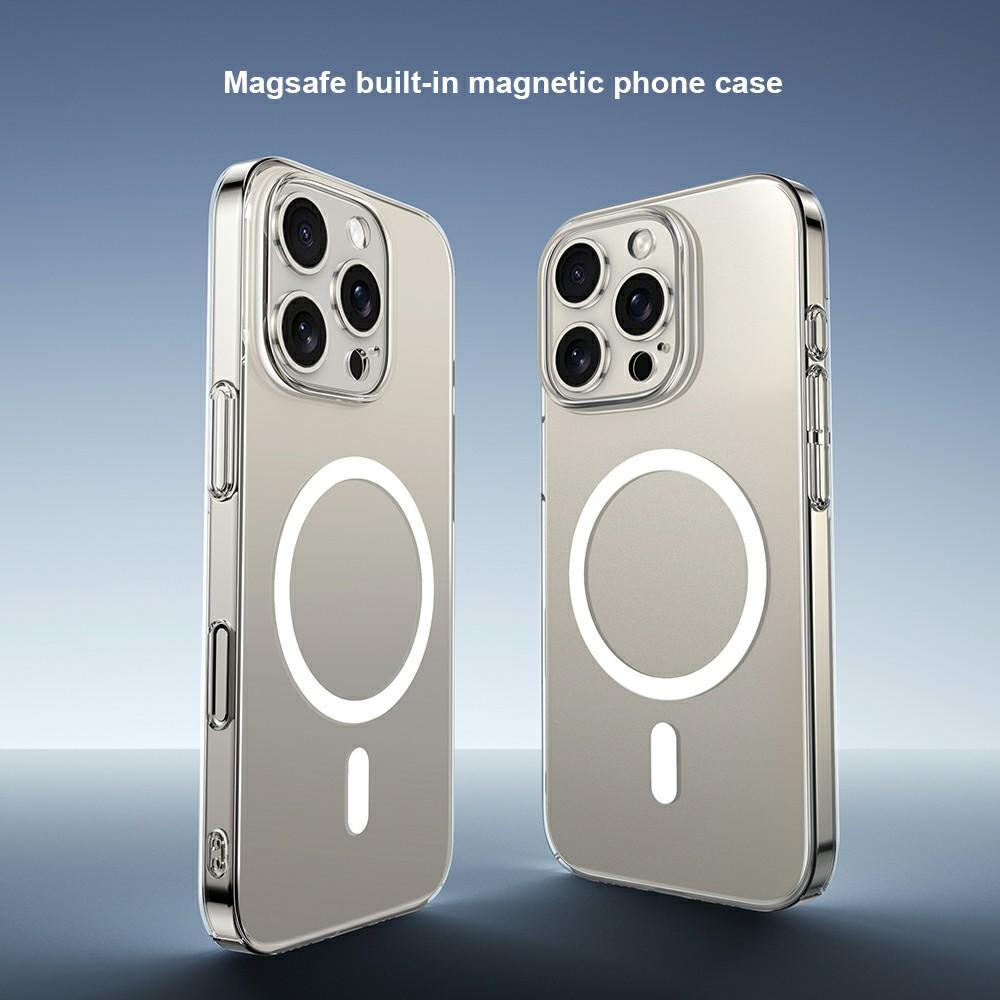 XUNDD XDD-0010 For iPhone 16 Pro Max Case Compatible with MagSafe Cover Ultra-Thin Clear PC Phone Cover Black
XUNDD XDD-0010 For iPhone 16 Pro Max Case Compatible with MagSafe Cover Ultra-Thin Clear PC Phone Cover Black