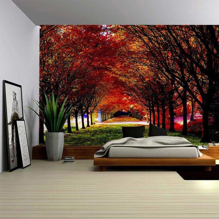 Forest Tree Tapestry Nature Landscape Tapestry Scenery Wall Hanging for Living Room Backdrop Bedroom Ceiling Aesthetic Decor 74x94cm(29x37in)
Forest Tree Tapestry Nature Landscape Tapestry Scenery Wall Hanging for Living Room Backdrop Bedroom Ceiling Aesthetic Decor 74x94cm(29x37in)