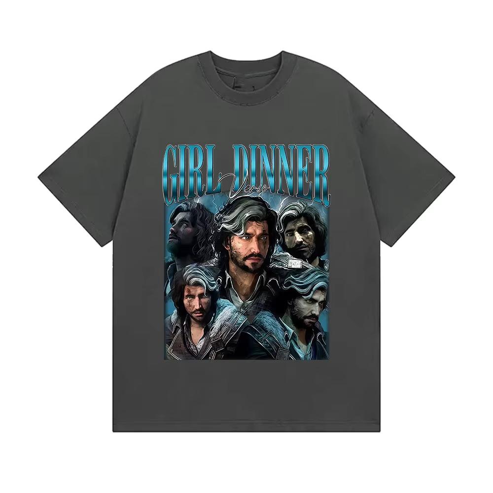Girls Dinner Retro Pattern Tshirt Clair Obscur Expedition 33 Cosplay Clothing 2026 Summer Print Pure Cotton Shortsleeved top 4XL
Girls Dinner Retro Pattern Tshirt Clair Obscur Expedition 33 Cosplay Clothing 2026 Summer Print Pure Cotton Shortsleeved top 4XL