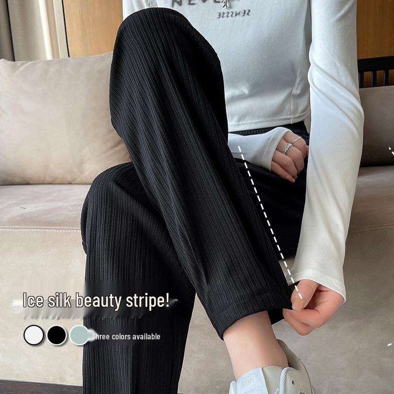 Women s Ice Silk Slimming Harem Pants - Summer 2025 Collection, Lightweight Sports Trousers, Plus Size, Casual & Stylish. 2XL (126-145 Jin)
Women s Ice Silk Slimming Harem Pants - Summer 2025 Collection, Lightweight Sports Trousers, Plus Size, Casual & Stylish. 2XL (126-145 Jin)
