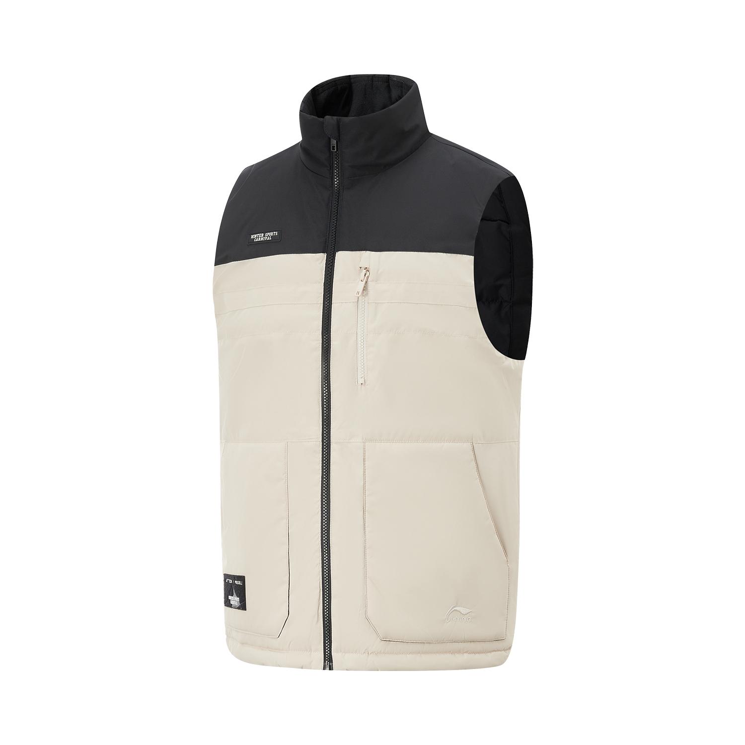 Li-Ning Sport Fashion Series Color Block Zipper Stand Collar Comfortable Breathable Versatile Down Vest Men vest White AMRU093-5 3XL
Li-Ning Sport Fashion Series Color Block Zipper Stand Collar Comfortable Breathable Versatile Down Vest Men vest White AMRU093-5 3XL