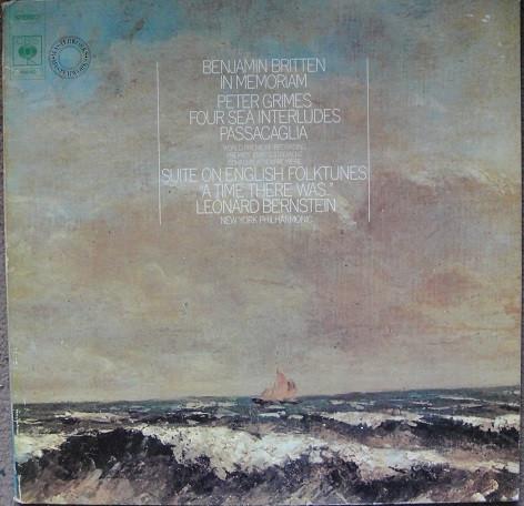 LP Record BENJAMIN BRITTEN LEONARD BERNSTEIN In Memoriam 76640 CBS 1977 Germany Classical Used
LP Record BENJAMIN BRITTEN LEONARD BERNSTEIN In Memoriam 76640 CBS 1977 Germany Classical Used