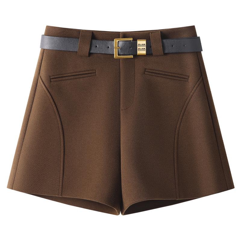 Women s 2024 High-Waist Khaki Wide-Leg Pants & A-line Shorts Set for Autumn/Winter L
Women s 2024 High-Waist Khaki Wide-Leg Pants & A-line Shorts Set for Autumn/Winter L
