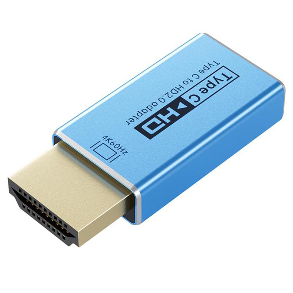 YCE-V292A Type-C Female to HDMI Male Adapter Aluminum Alloy 4K Video Converter Blue
YCE-V292A Type-C Female to HDMI Male Adapter Aluminum Alloy 4K Video Converter Blue