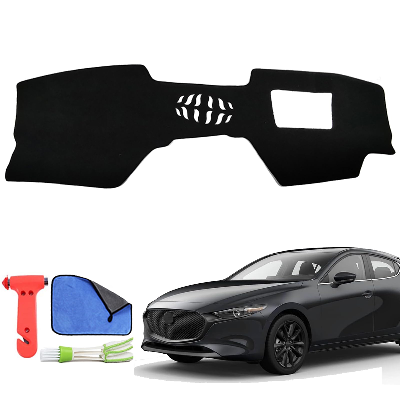 Rasya Mazda 3 Dashboard Dash Cover for New Mazda 3 Dashboard Sun and Heat Mazda 3 Custom Interior Parts 3 BP Mat, Mat/Dash Fastback/Sedan
Rasya Mazda 3 Dashboard Dash Cover for New Mazda 3 Dashboard Sun and Heat Mazda 3 Custom Interior Parts 3 BP Mat, Mat/Dash Fastback/Sedan