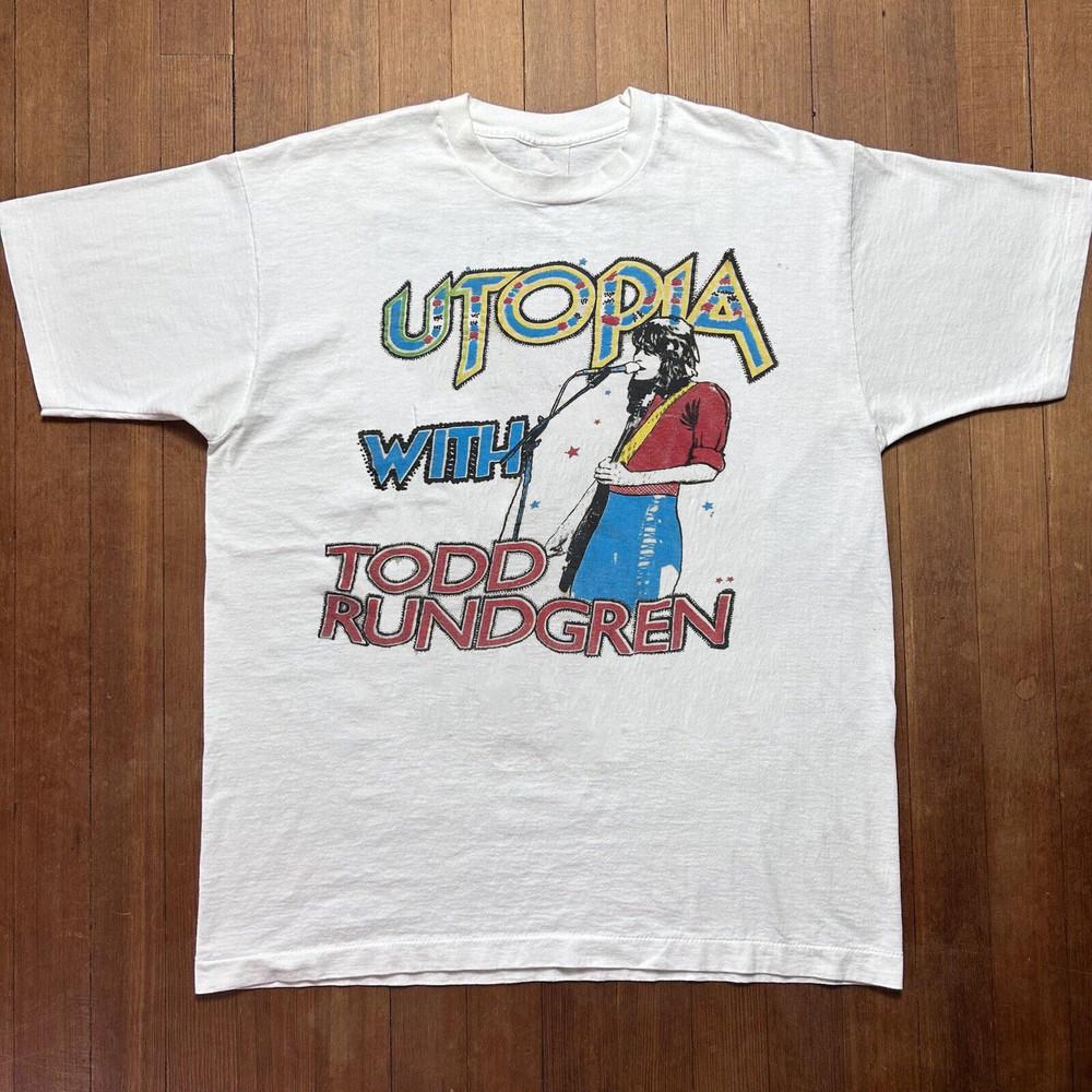 Todd Rundgren Live On Stage White T-Shirt Cotton Al Size Unisex T-Shirt L
Todd Rundgren Live On Stage White T-Shirt Cotton Al Size Unisex T-Shirt L