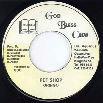 7inch Record GRINGO 8 Pet Shop NONE God Bless Crew Jamaica Reggae Ska Dub Used
7inch Record GRINGO 8 Pet Shop NONE God Bless Crew Jamaica Reggae Ska Dub Used