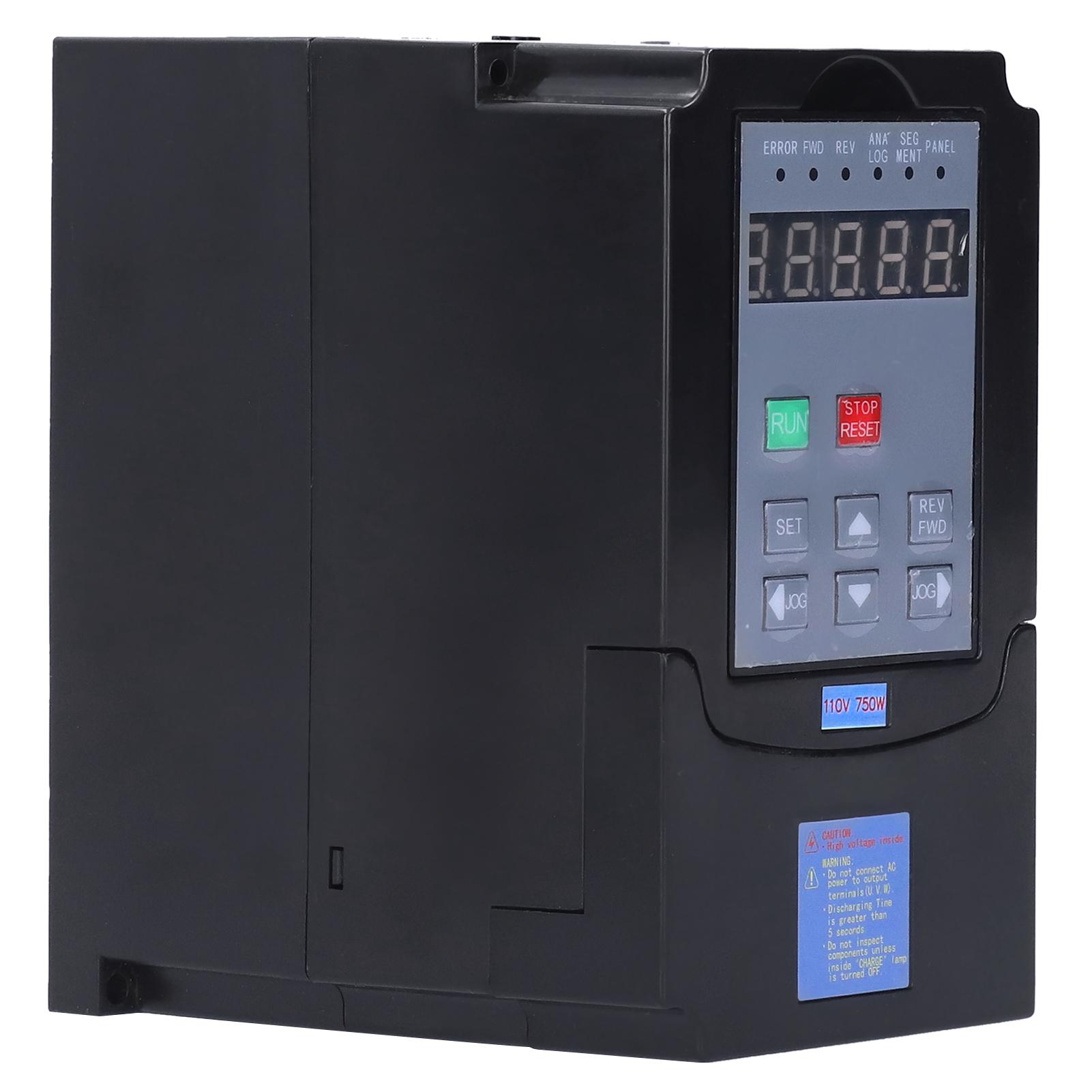 Перетворювач частоти ОдинарнийФаза Вхід 95135В 3Фазовий вихід AC110V 0.75кВт A24007
Перетворювач частоти ОдинарнийФаза Вхід 95135В 3Фазовий вихід AC110V 0.75кВт A24007