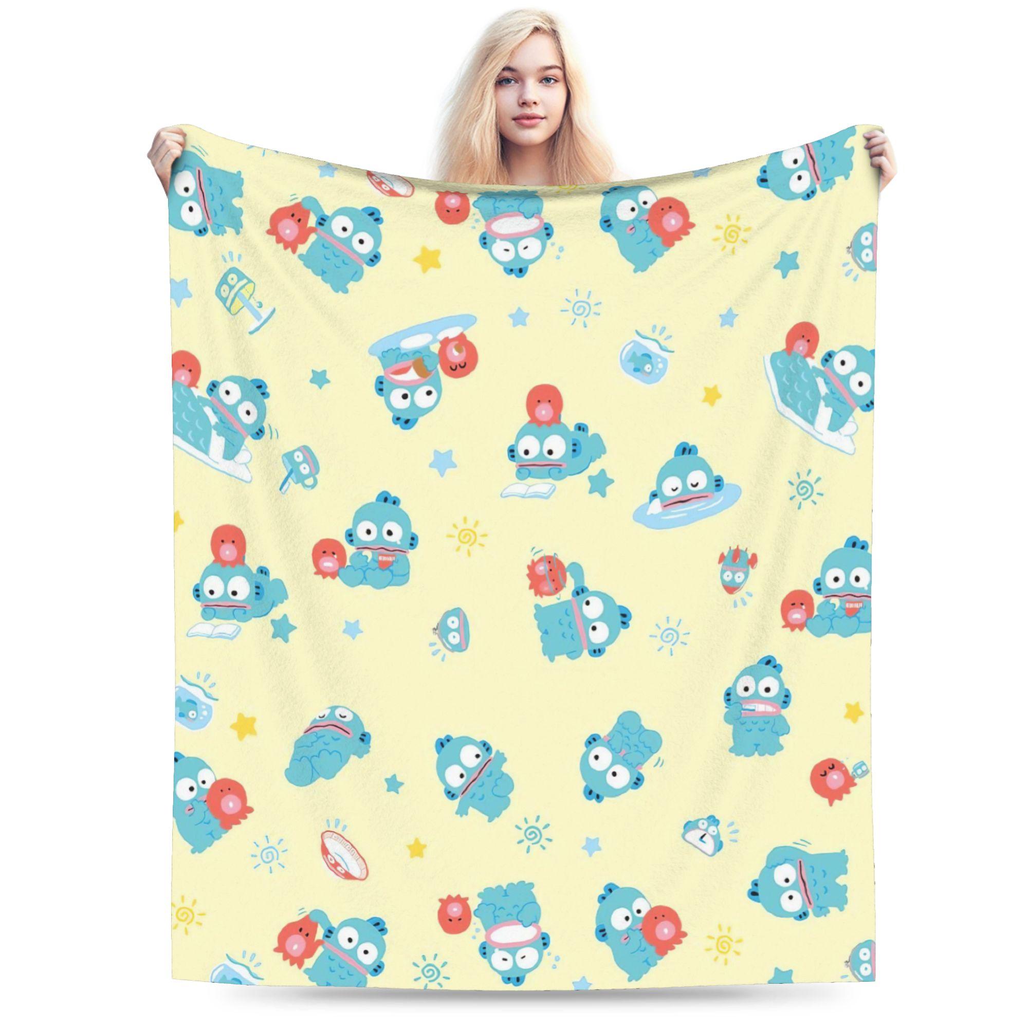 Cute Hangyodon Octopus Blankets Wool Throw Blankets Summer Air Conditioning Personalised Ultra-Soft Warm Bedspreads 130x150cm
Cute Hangyodon Octopus Blankets Wool Throw Blankets Summer Air Conditioning Personalised Ultra-Soft Warm Bedspreads 130x150cm