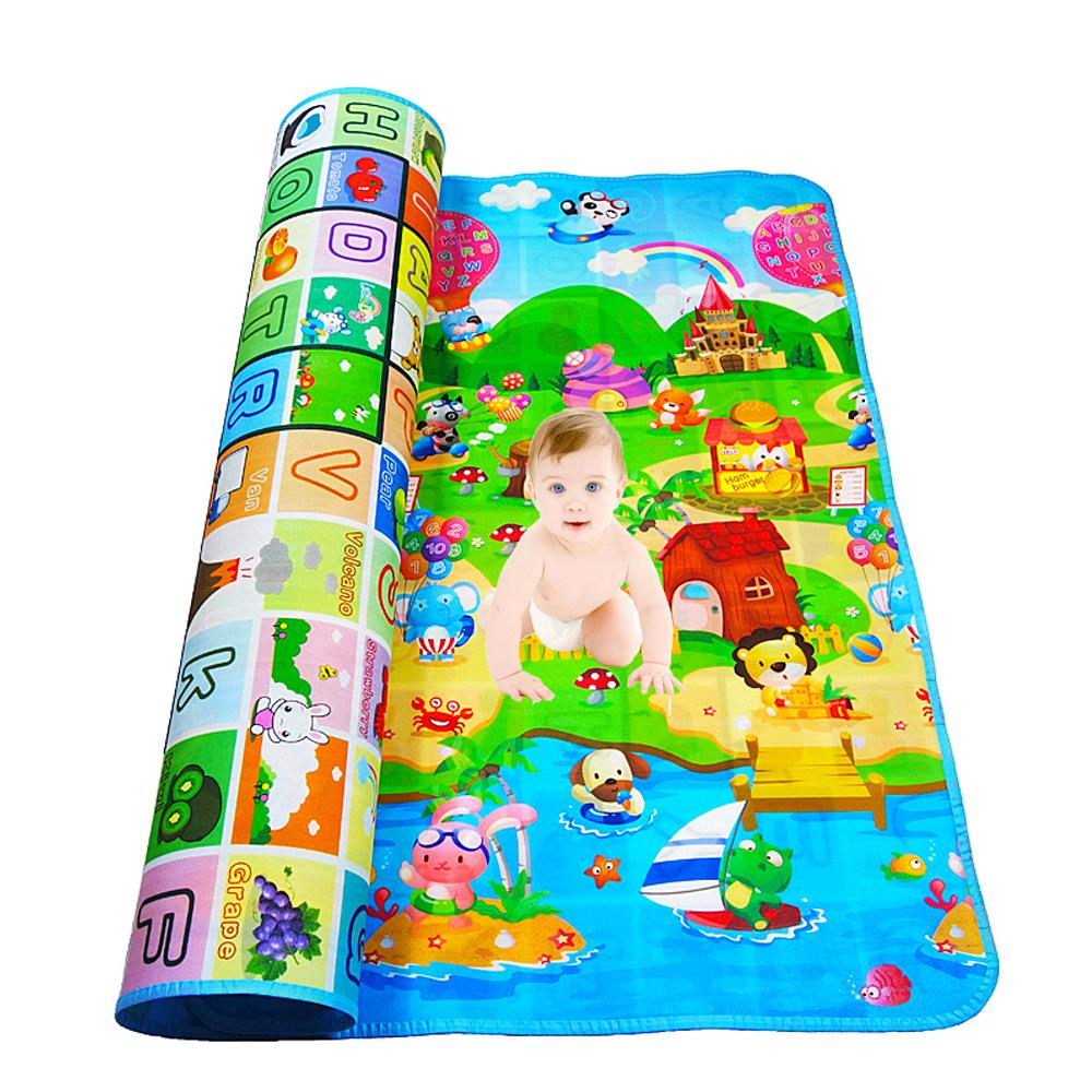 0.5cm 0.3cm Thick Baby Crawling Play Mat Educational Alphabet Game Rug For Children Puzzle Activity Gym Carpet Eva Foam Kid Toy 200cmX180cmX0.3cm синій
0.5cm 0.3cm Thick Baby Crawling Play Mat Educational Alphabet Game Rug For Children Puzzle Activity Gym Carpet Eva Foam Kid Toy 200cmX180cmX0.3cm синій