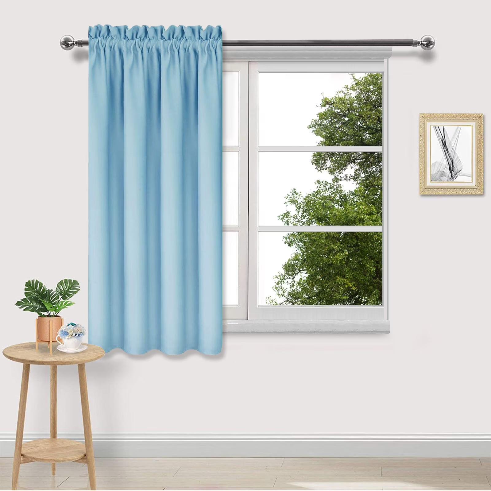 Solid Pattern Curtain Panel with Rod Pocket Design Suitable for Living Room Bedroom Office Spaces Home Decor One Size
Solid Pattern Curtain Panel with Rod Pocket Design Suitable for Living Room Bedroom Office Spaces Home Decor One Size