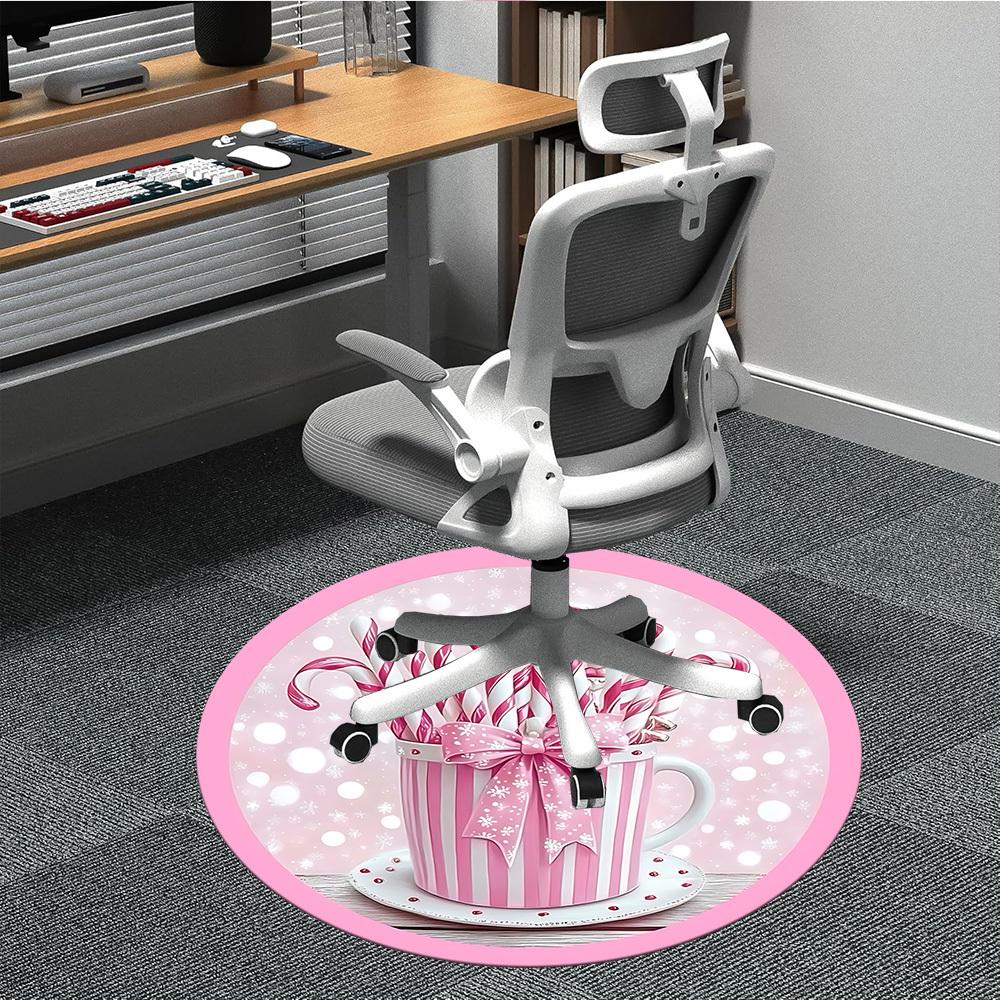 1pc Candy Canes Chair Carpet for Office, Non slip, Soft and Durable Office Rug for Interior Decoration 80cm
1pc Candy Canes Chair Carpet for Office, Non slip, Soft and Durable Office Rug for Interior Decoration 80cm
