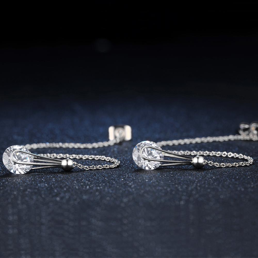 ZHOUYANG Chain Earring For Women Cubic Zirconia Long Chain Rose Gold Color & Silver Color Ear Line Fashion Jewelry Gift ZYE683
ZHOUYANG Chain Earring For Women Cubic Zirconia Long Chain Rose Gold Color & Silver Color Ear Line Fashion Jewelry Gift ZYE683