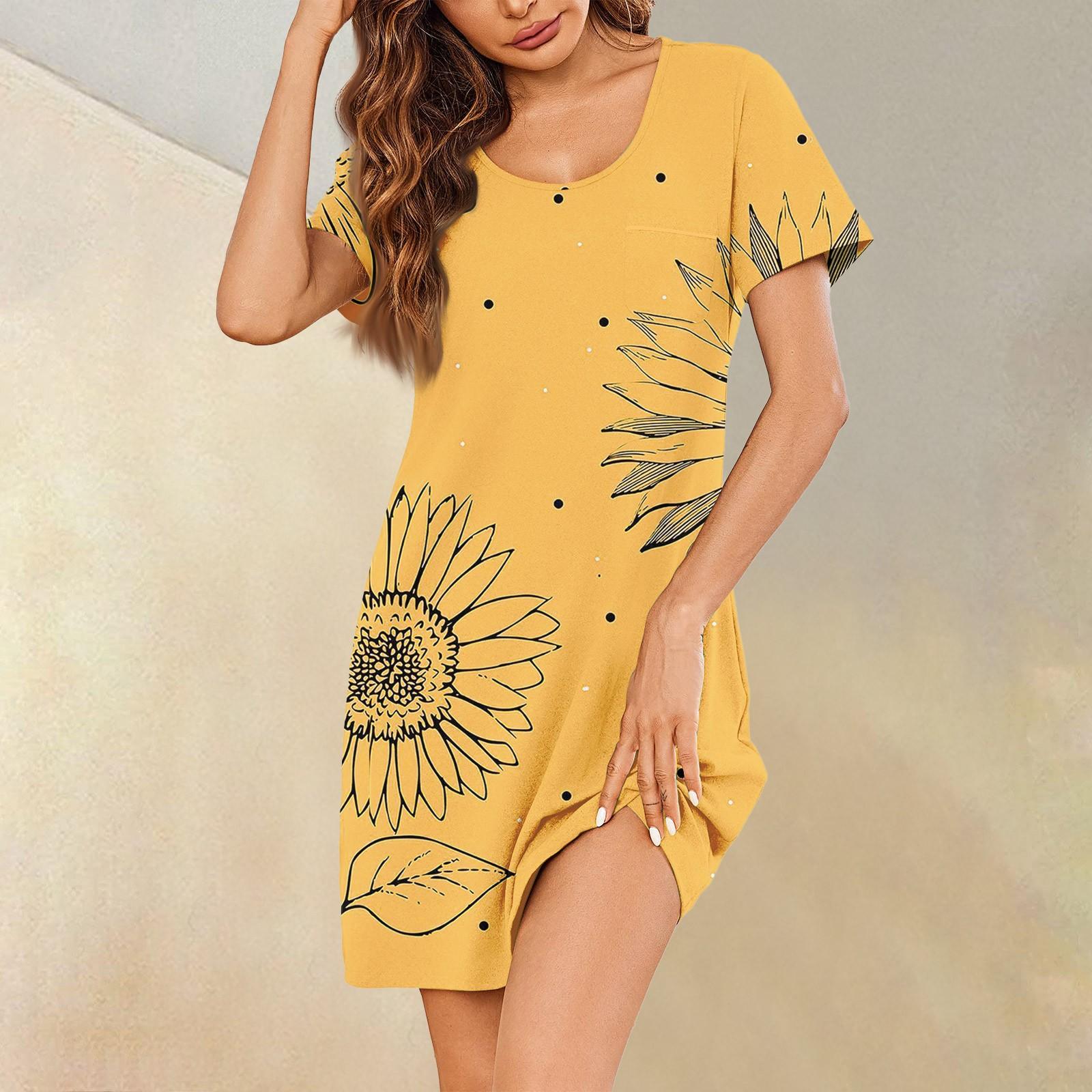 Жіночі літні сукні з коротким рукавом, лляні повсякденні сукні-футболки, гойдалки, пляжні сукні міді, сарафани з кишенями XXL
Жіночі літні сукні з коротким рукавом, лляні повсякденні сукні-футболки, гойдалки, пляжні сукні міді, сарафани з кишенями XXL