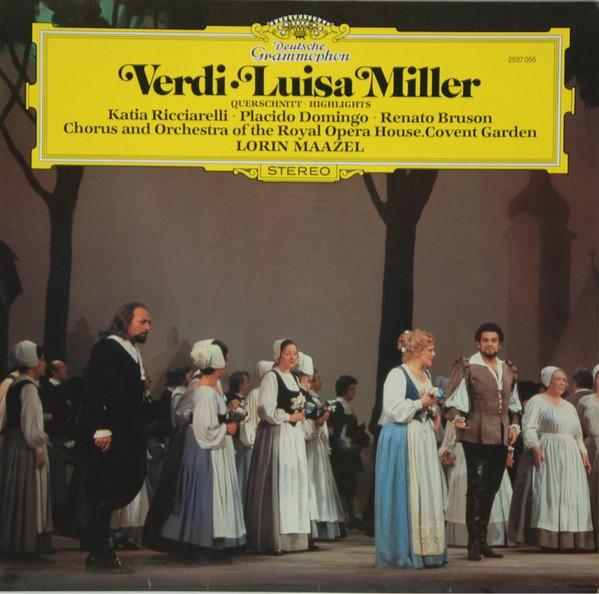 LP Record GIUSEPPE VERDI Luisa Miller Querschnitt Highligh 2537055 DEUTSCHE GRAMM 1981 Germany Classical Used
LP Record GIUSEPPE VERDI Luisa Miller Querschnitt Highligh 2537055 DEUTSCHE GRAMM 1981 Germany Classical Used