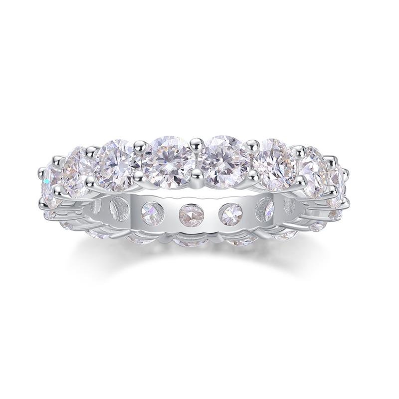 Bague Ringen S925 Серебряный комплект 4,0 мм с муассанитом и мерцающими звездами, модное новое закрытое женское кольцо
Bague Ringen S925 Серебряный комплект 4,0 мм с муассанитом и мерцающими звездами, модное новое закрытое женское кольцо