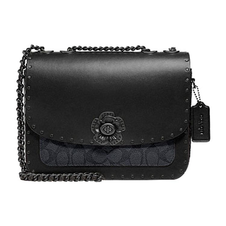 Coach Madison Shoulder Bag Signature Canvas Black Leather with Flower Turnlock Women s Crossbody Handbag Casual Daily Travel Shopping 4679-MWQV8 Basic Set (Bag+Dust Bag)
Coach Madison Shoulder Bag Signature Canvas Black Leather with Flower Turnlock Women s Crossbody Handbag Casual Daily Travel Shopping 4679-MWQV8 Basic Set (Bag+Dust Bag)