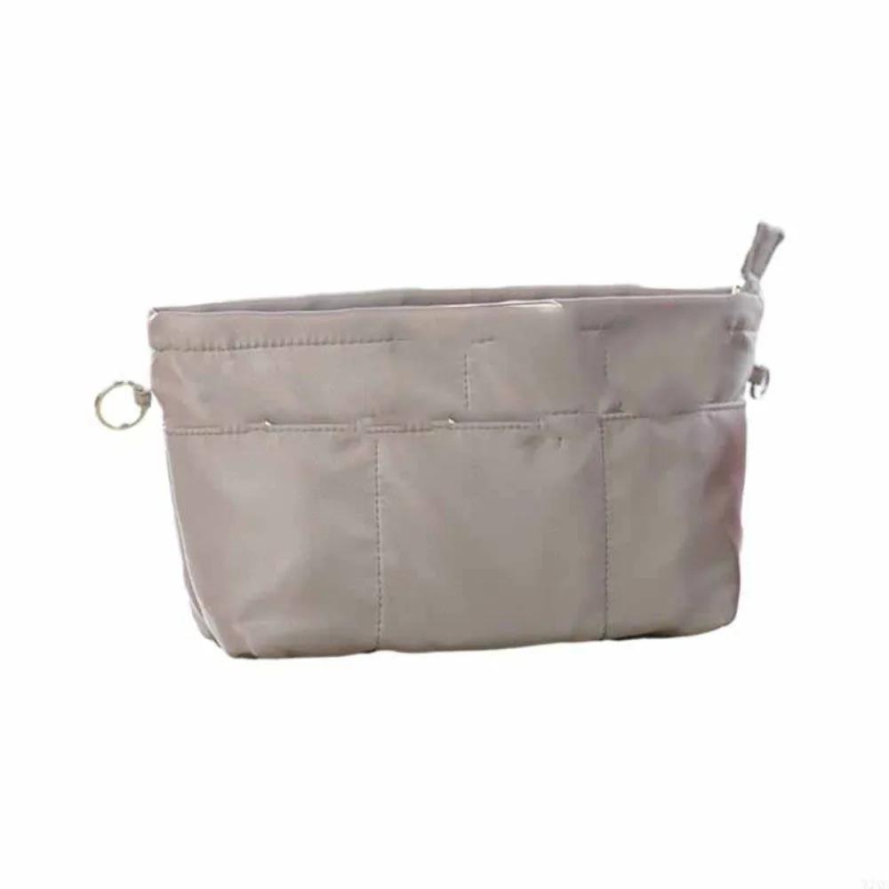Cosmetic Organizer Insert Bag with Zipper Storage Bags Multi-Pocket Handbag Solid Color Multifunctional Inner Bag S серый
Cosmetic Organizer Insert Bag with Zipper Storage Bags Multi-Pocket Handbag Solid Color Multifunctional Inner Bag S серый