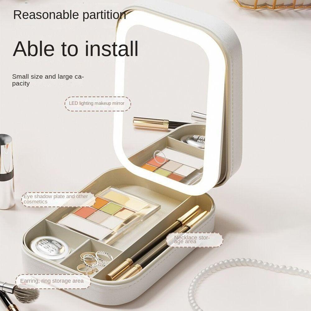 Умная светодиодная косметичка с зеркальной подсветкой, большая вместимость, профессиональный косметичка для женщин, органайзеры для путешествий, набор для хранения косметики
Умная светодиодная косметичка с зеркальной подсветкой, большая вместимость, профессиональный косметичка для женщин, органайзеры для путешествий, набор для хранения косметики