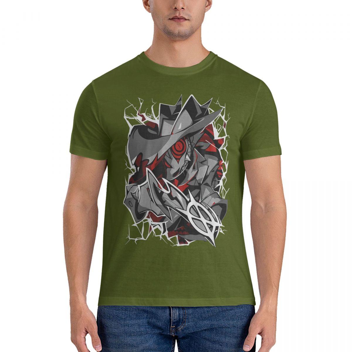 Striker Demon - Helluva Boss T-Shirt Чоловіча бавовняна смішна футболка Crewneck Hazbin Cartoon Hotel Tee Shirt Short Sleeve XXL армія зелений колір
Striker Demon - Helluva Boss T-Shirt Чоловіча бавовняна смішна футболка Crewneck Hazbin Cartoon Hotel Tee Shirt Short Sleeve XXL армія зелений колір