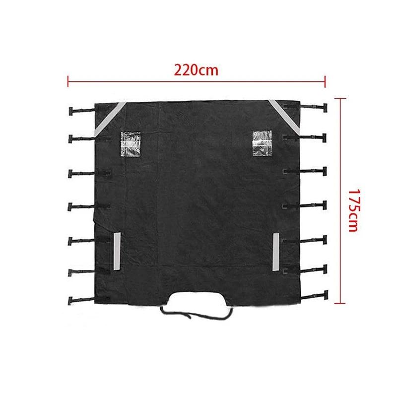 Universal Waterproof Oxford Fabric Front Towing Cover Protector - Durable Dustproof with Reflective Strips for RV/Camper/Caravan
Universal Waterproof Oxford Fabric Front Towing Cover Protector - Durable Dustproof with Reflective Strips for RV/Camper/Caravan