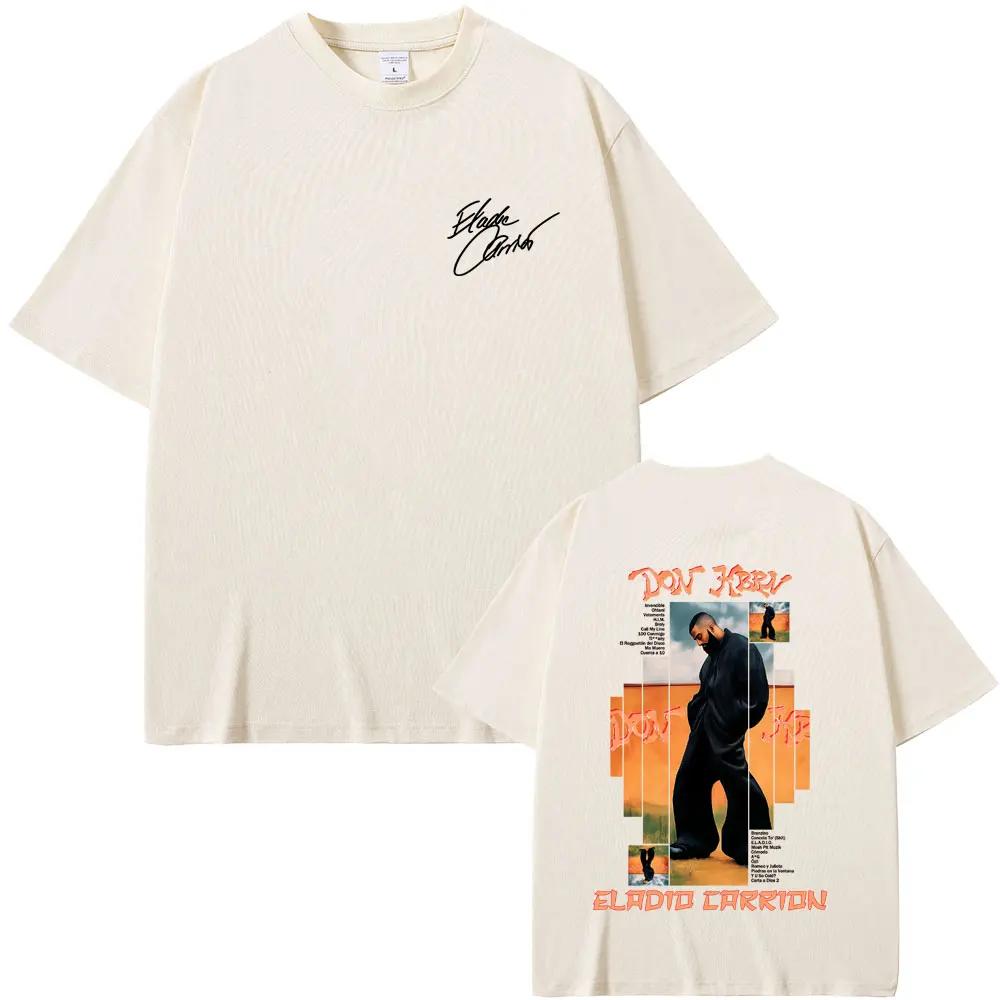 Rapper Eladio Carrion DON KBRN Merch T-shirt Men Women Fashion Hip Hop Oversized T Shirts Male Casual Vintage Cotton T-shirts XXXL синій
Rapper Eladio Carrion DON KBRN Merch T-shirt Men Women Fashion Hip Hop Oversized T Shirts Male Casual Vintage Cotton T-shirts XXXL синій