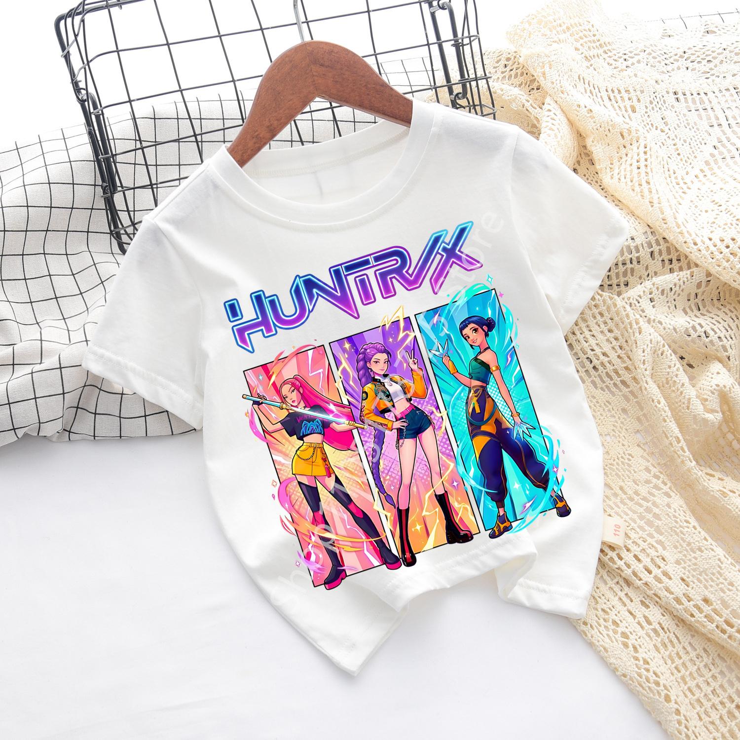 Summer Kpop Demon Hunter Girl Group Short Sleeve T-Shirt Mirazoyiumi 100
Summer Kpop Demon Hunter Girl Group Short Sleeve T-Shirt Mirazoyiumi 100