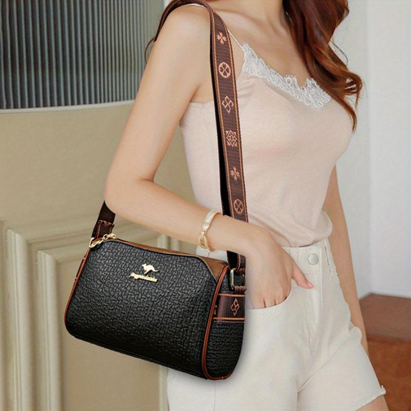 Chic Women s Faux Leather Crossbody Bag - Spacious & Versatile with Adjustable Strap, Zip Closure
Chic Women s Faux Leather Crossbody Bag - Spacious & Versatile with Adjustable Strap, Zip Closure