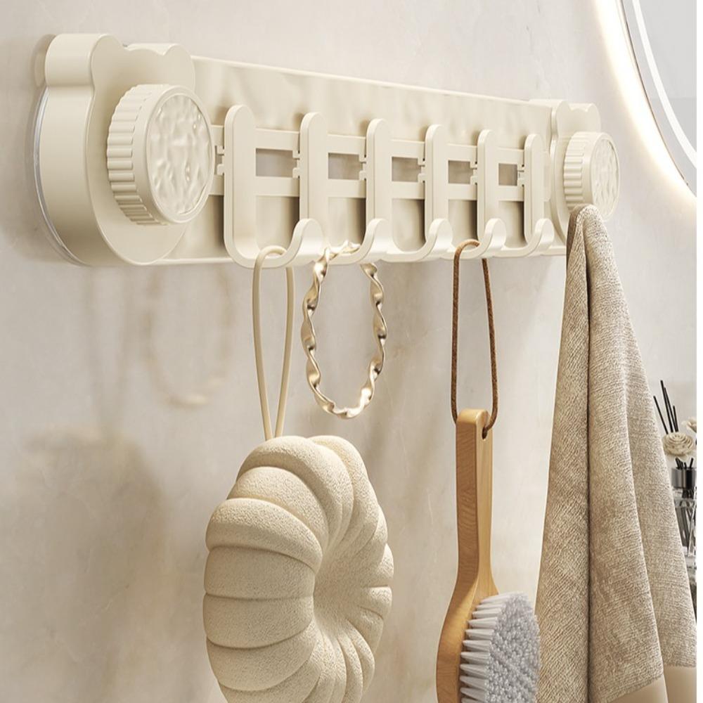 Wall Mounted Suction Cup Door Rear Hook 6 Hooks Coat Hanger Bathroom Towel Rack Kitchen білий
Wall Mounted Suction Cup Door Rear Hook 6 Hooks Coat Hanger Bathroom Towel Rack Kitchen білий