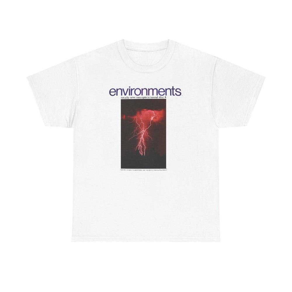 Environments Disc 4 Shirt Thunder amp; Rain Therapy Field Recording Unisex T-Shirt XL
Environments Disc 4 Shirt Thunder amp; Rain Therapy Field Recording Unisex T-Shirt XL