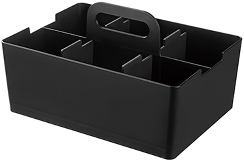 JEJ Astage Storage Box, Desk Tote, Desk Organizer, Stackable, Made in Japan, Black, 26cm W x 18.8cm D x 14.5cm H
JEJ Astage Storage Box, Desk Tote, Desk Organizer, Stackable, Made in Japan, Black, 26cm W x 18.8cm D x 14.5cm H